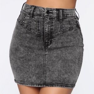 Fashion Nova Denim Skirt